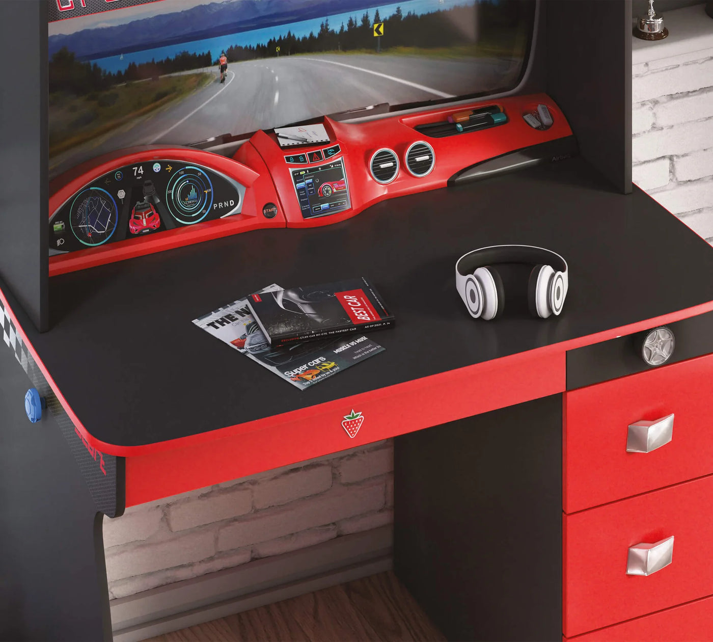Champion Racer Concept Desk With Unit – Cilek Mauritius