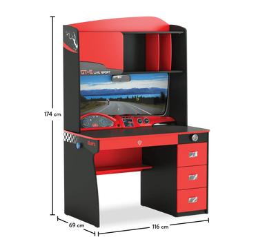 Champion Racer Concept Desk With Unit