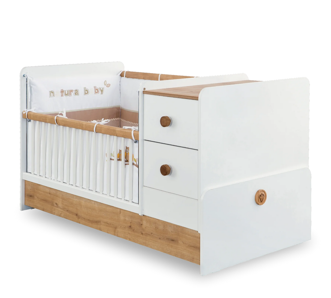 Natura Baby St Convertible Baby Bed [75x160 Cm] - On Order