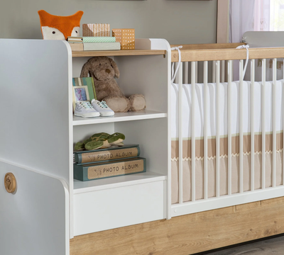 Natura Baby St Convertible Baby Bed [75x160 Cm] - On Order