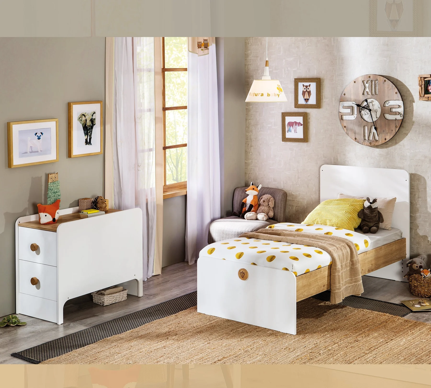 Natura Baby St Convertible Baby Bed [75x160 Cm] - On Order