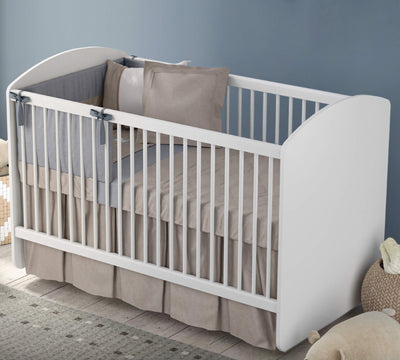 White Swinging Baby Bed [70x130 Cm]