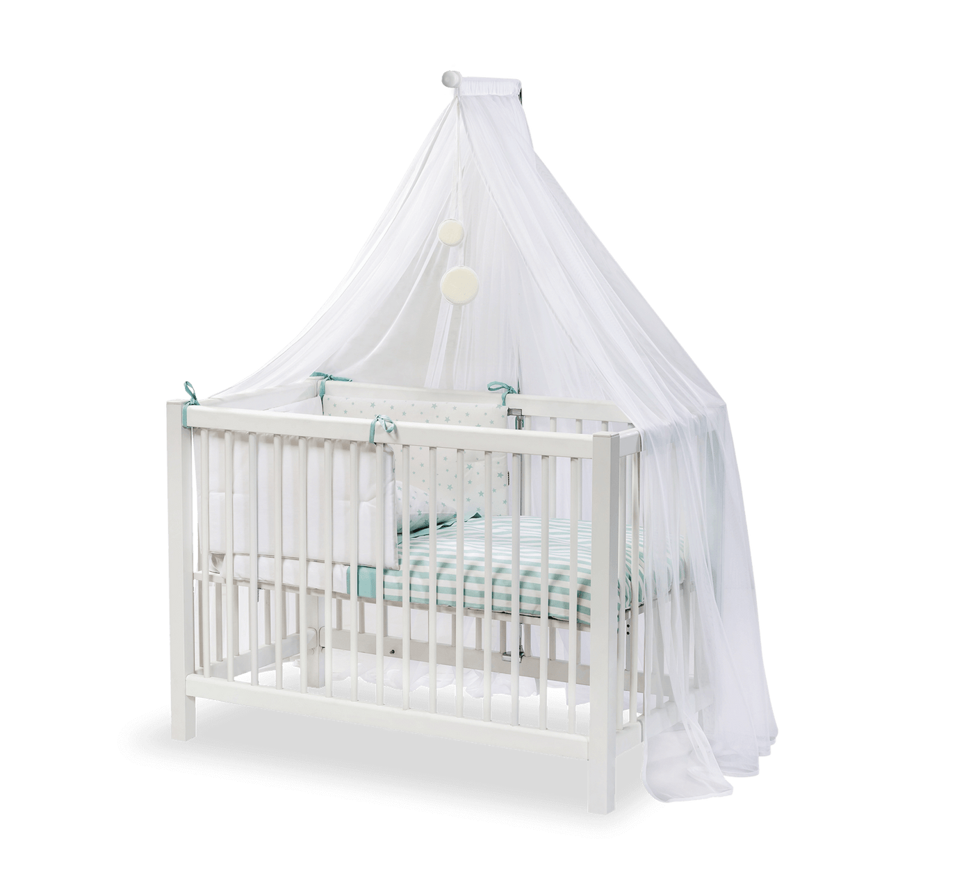 Mini Baby Bed [50x100 Cm] White - ON ORDER ONLY