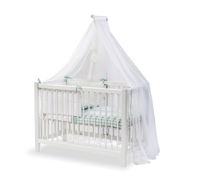 Mini Baby Bed [50x100 Cm] White - ON ORDER ONLY