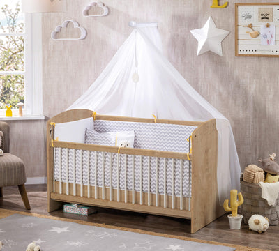 Customary Lift Bed Oak [60x120 Cm]