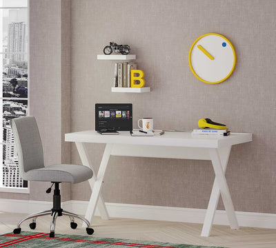 Young Study Desk White - ON ORDER ONLY