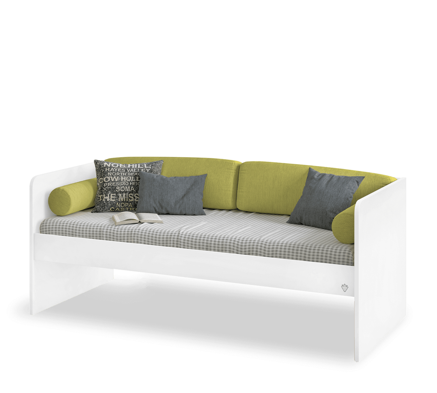 Studio Bed White [90x200 Cm] - ON ORDER ONLY