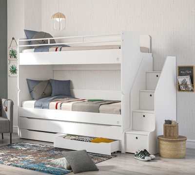 Studio Drawer Pull-out Bed White - ON ORDER ONLY