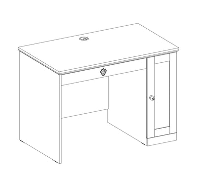 Flower Study Desk