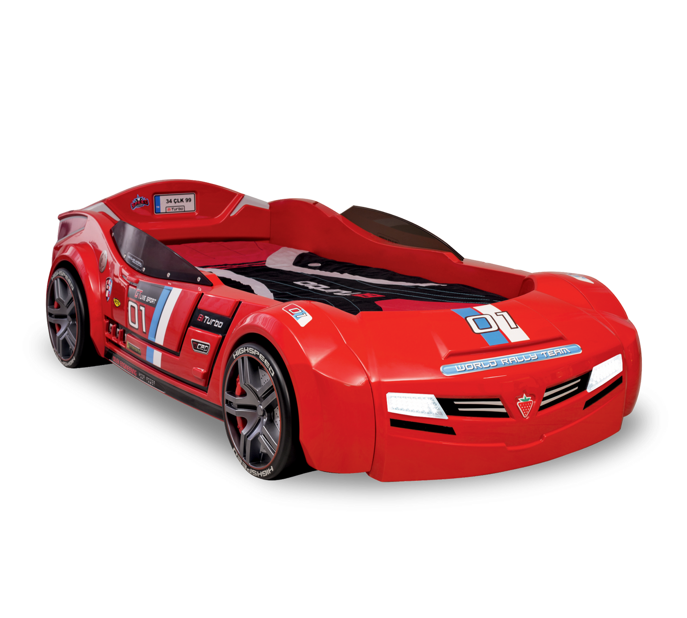 Biturbo Carbed [Red] [90x195 Cm]