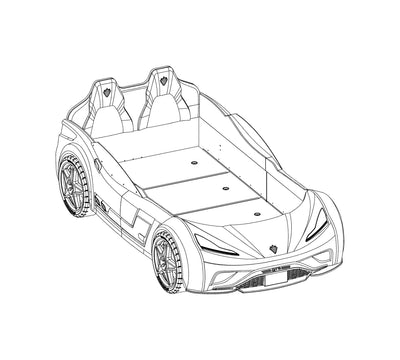 Gts Carbed [White] [99x191 Cm]