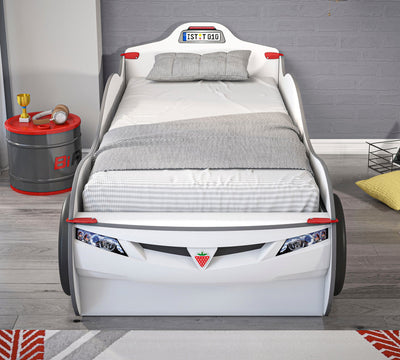 Coupe Carbed [With Friend Bed] [White] [90x190 - 90x180 Cm]