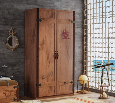 Pirate 2 Doors Wardrobe