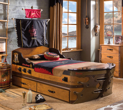 Pirate Pull-out Bed [90x180 Cm] - ON ORDER ONLY