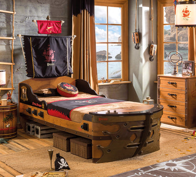 Pirate Ship Bed [S-90x190 Cm]