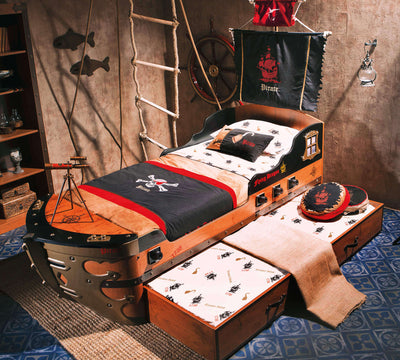 Pirate Ship Bed [S-90x190 Cm] - ON ORDER ONLY