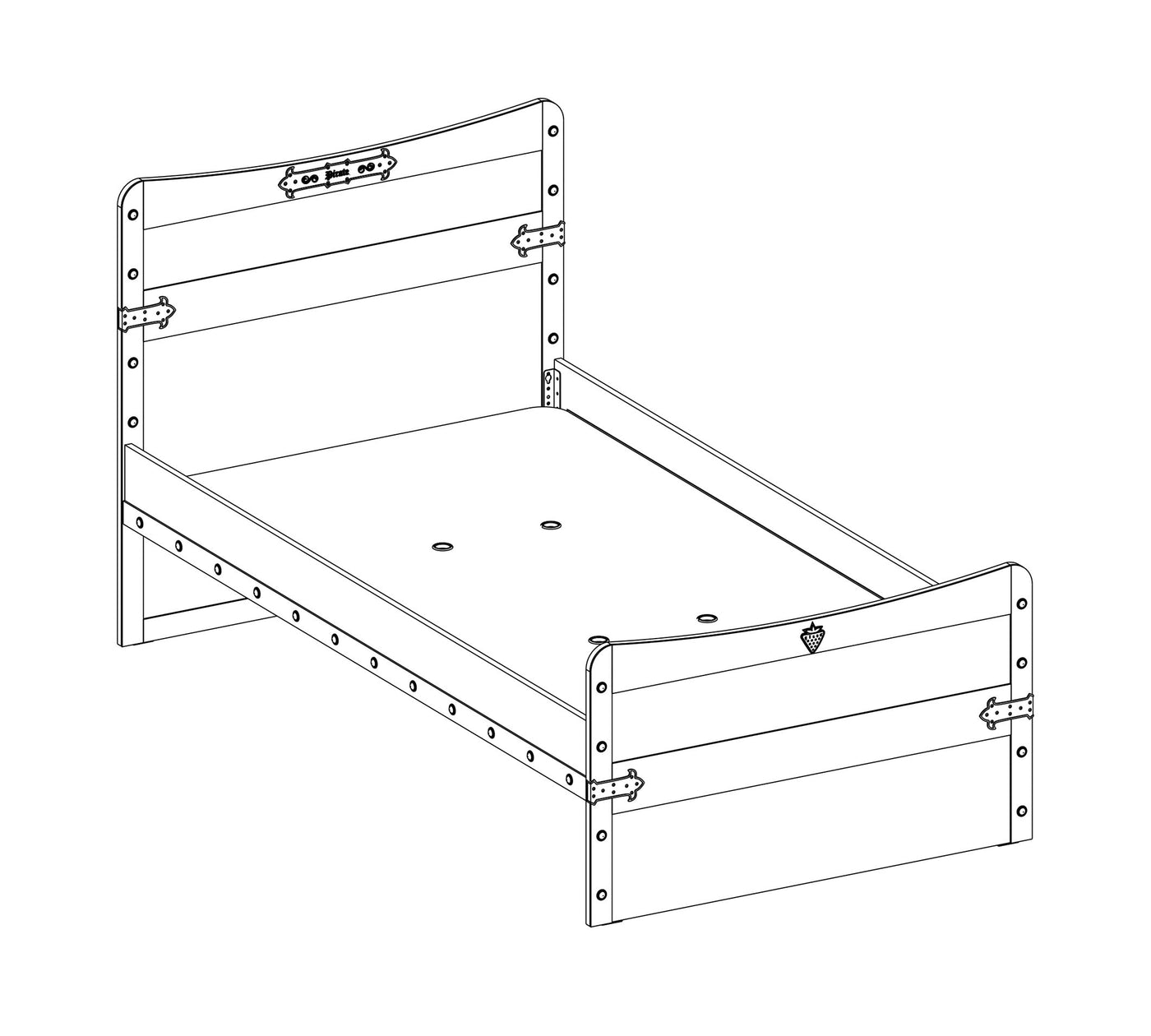 Pirate Bed [100x200 Cm]