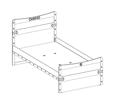 Pirate Bed [120x200 Cm]