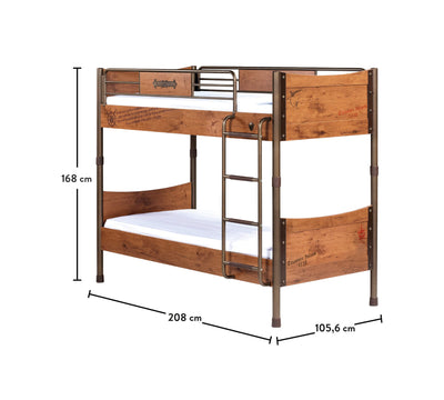 Pirate Bunk Bed [90x200 Cm]