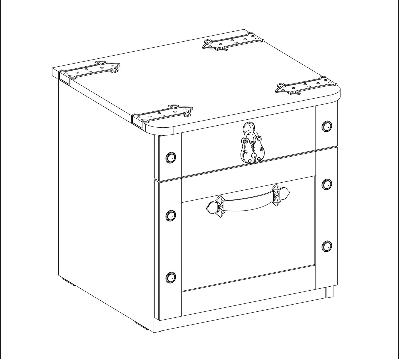 Pirate Nightstand