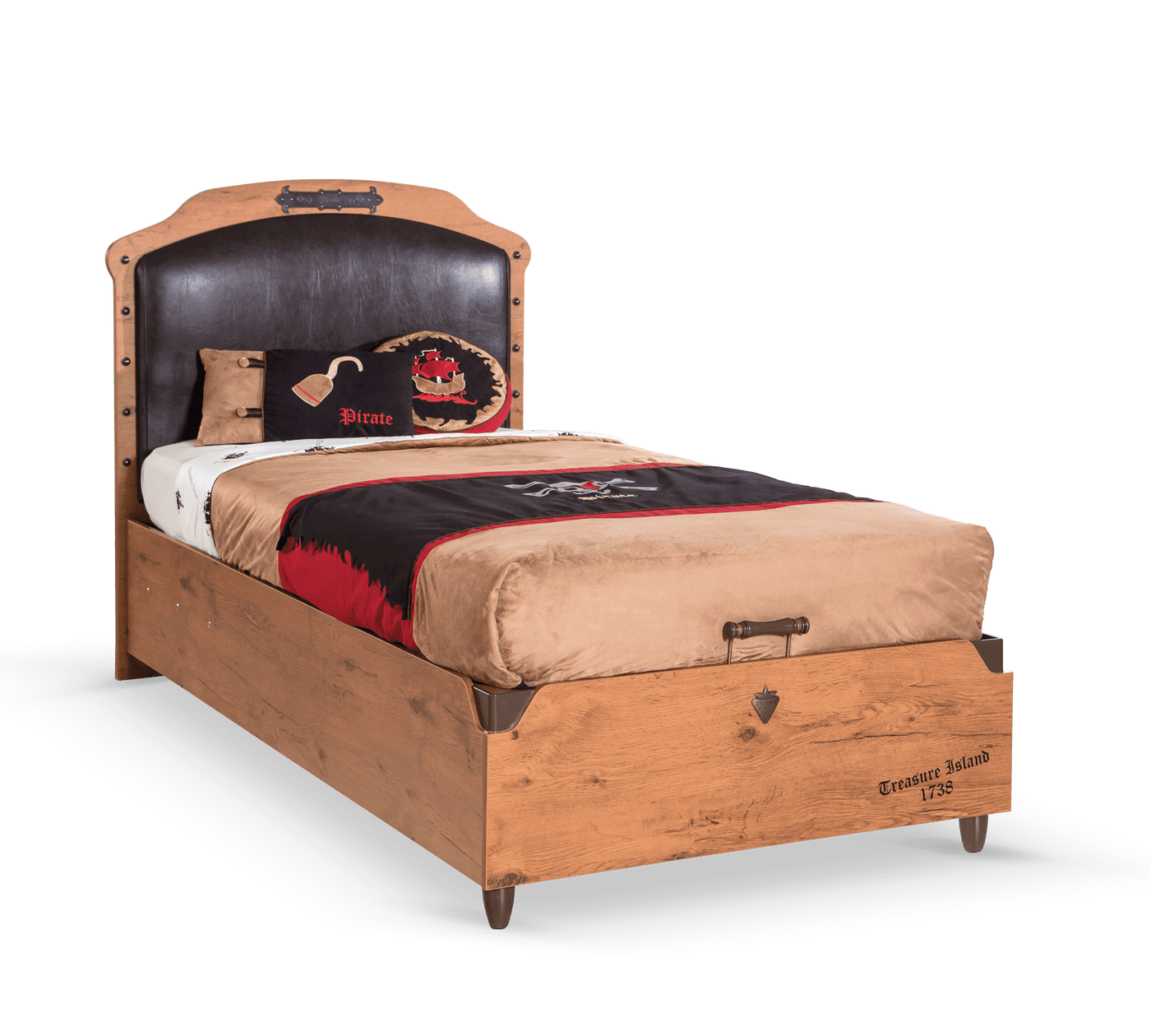 Pirate Bed With Base [100x200 Cm]