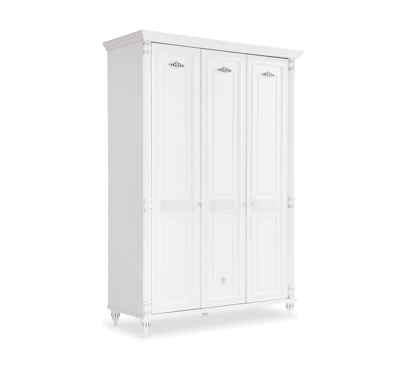 Romantic 3 Doors Wardrobe