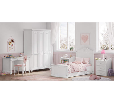Romantic Convertible Baby Bed [With Parent Bed] [80x180 Cm]