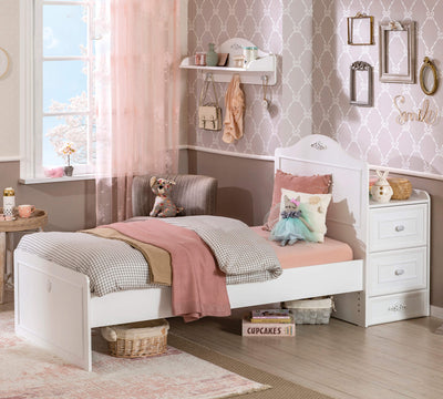 Romantica Convertible Baby Bed [75x160 Cm]