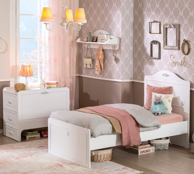 Romantica Convertible Baby Bed [75x160 Cm]