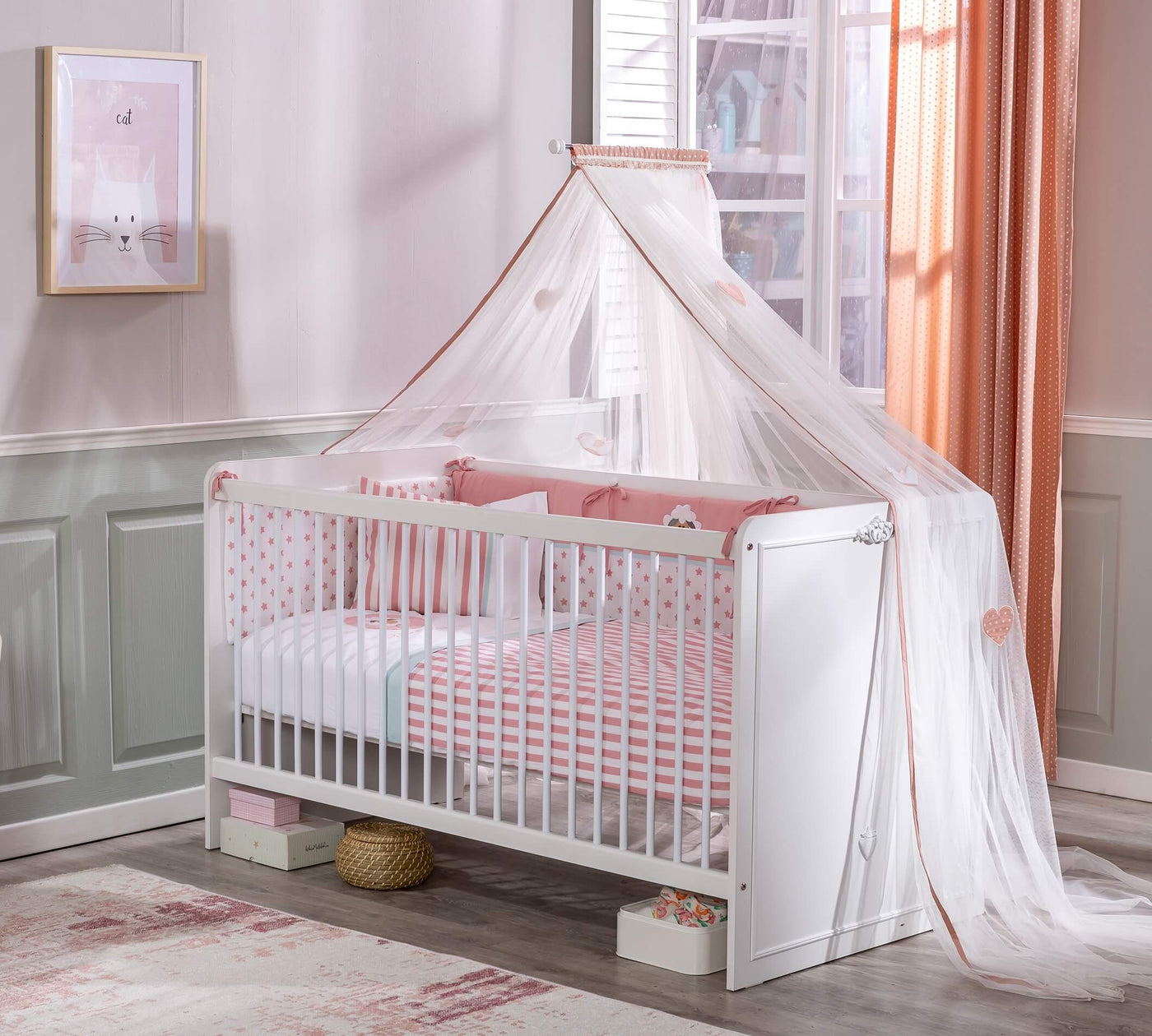 Romantica Baby Bed [70x140 Cm]