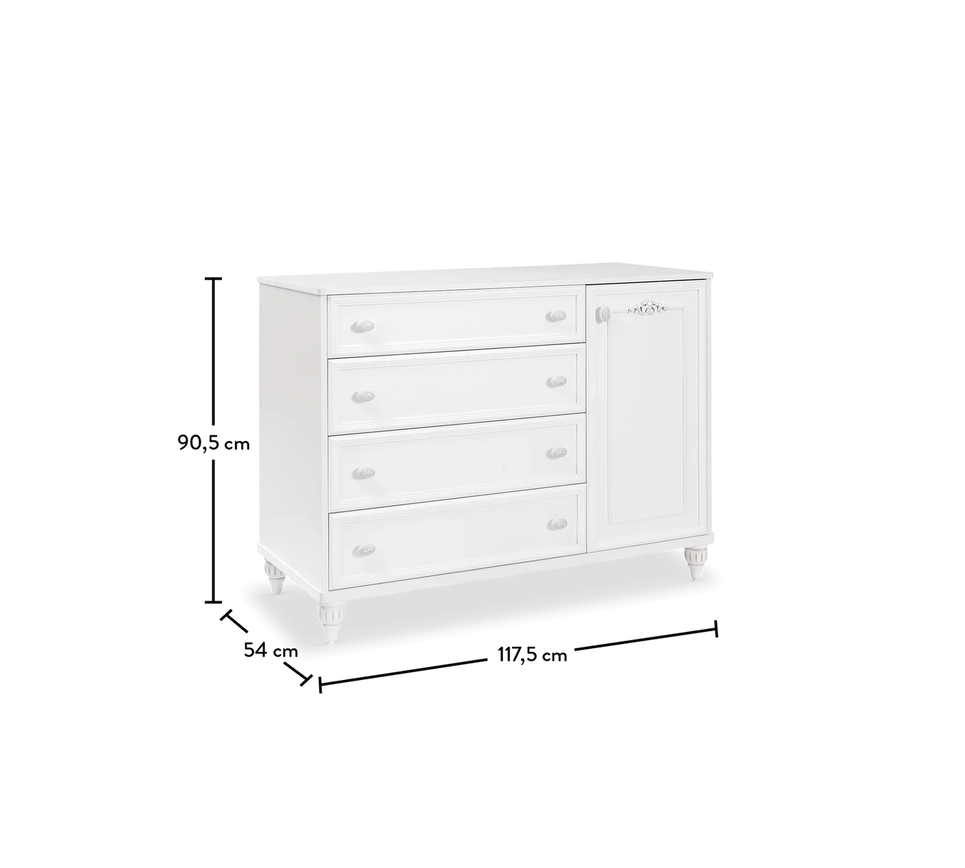 Romantica Large Dresser