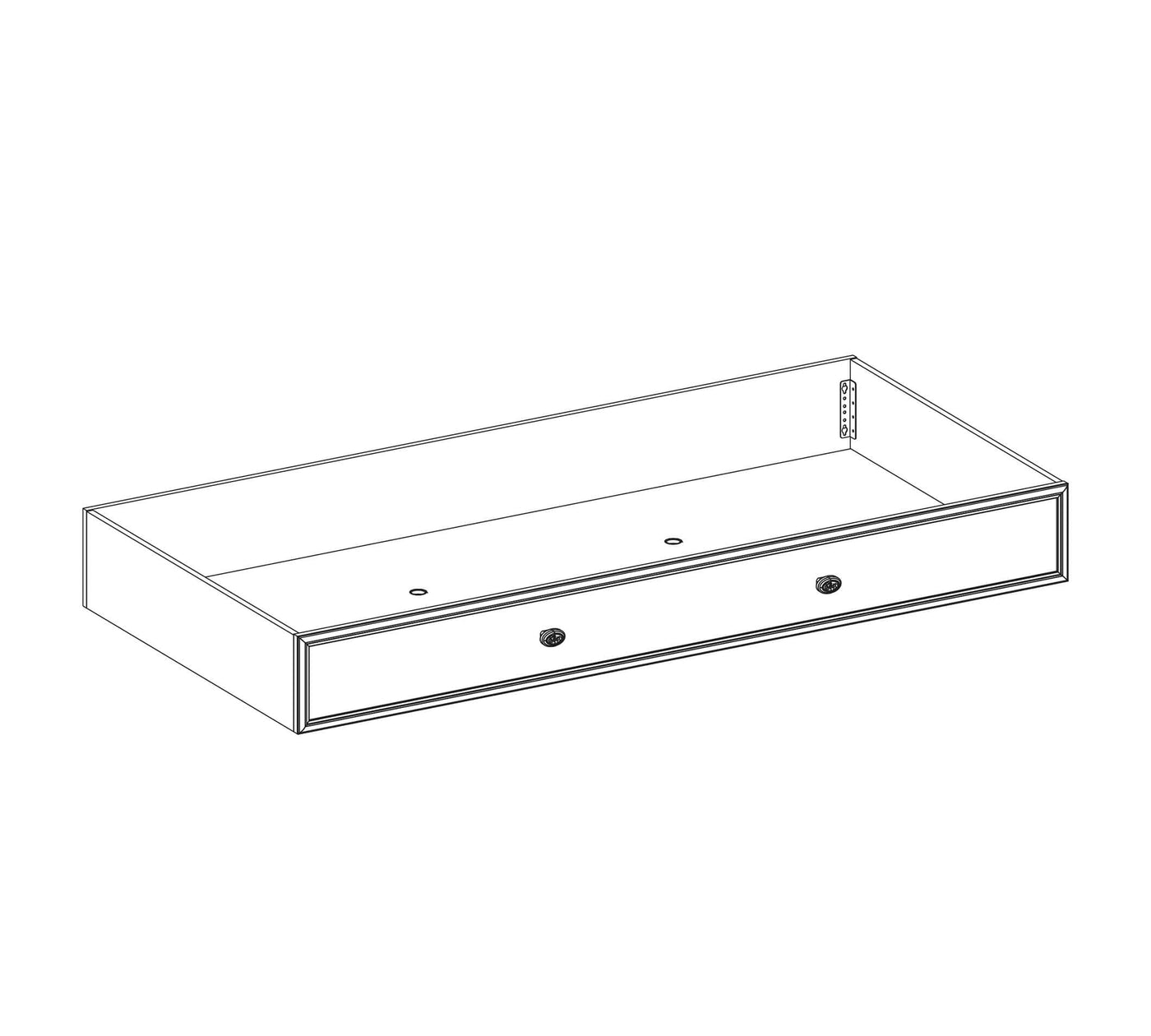 Romantic Pull-out Bed [90x190 Cm] - ON ORDER ONLY