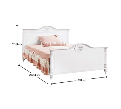 Romantic Bed [120x200 Cm]