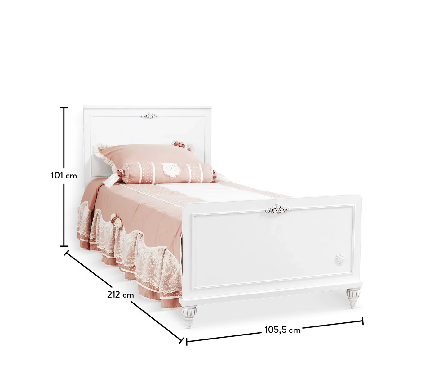 Romantica Bed [100x200 Cm]