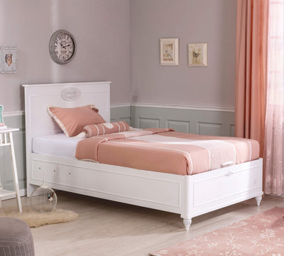 Romantica Bed With Base [120x200 Cm] - ON ORDER ONLY