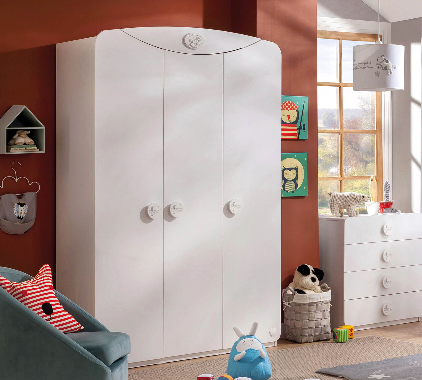 Baby Cotton Sl 3 Doors Wardrobe - ON ORDER ONLY