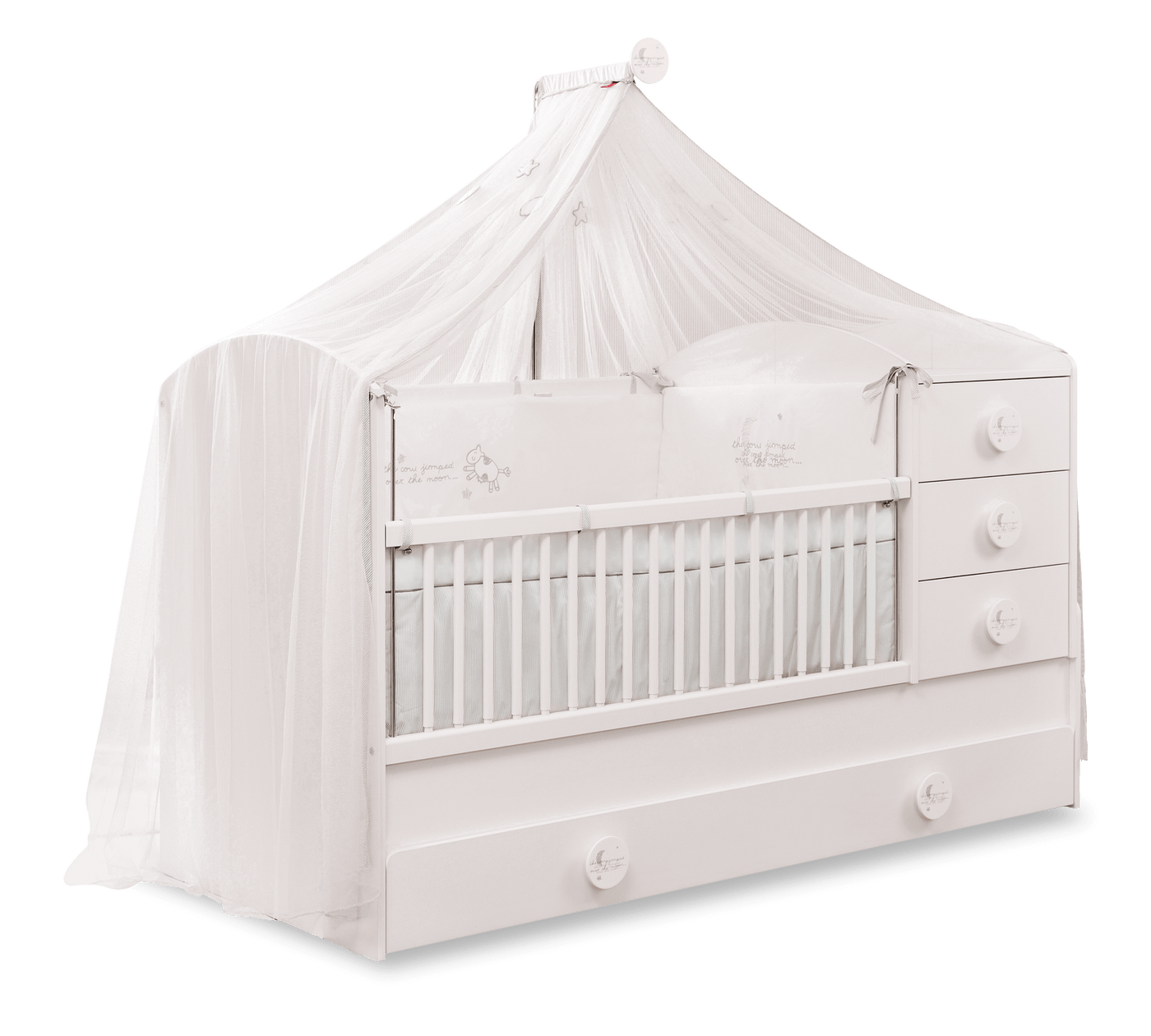 Baby Cotton Sl Growing Baby Bed (With Parent Bed) (80x180 cm)