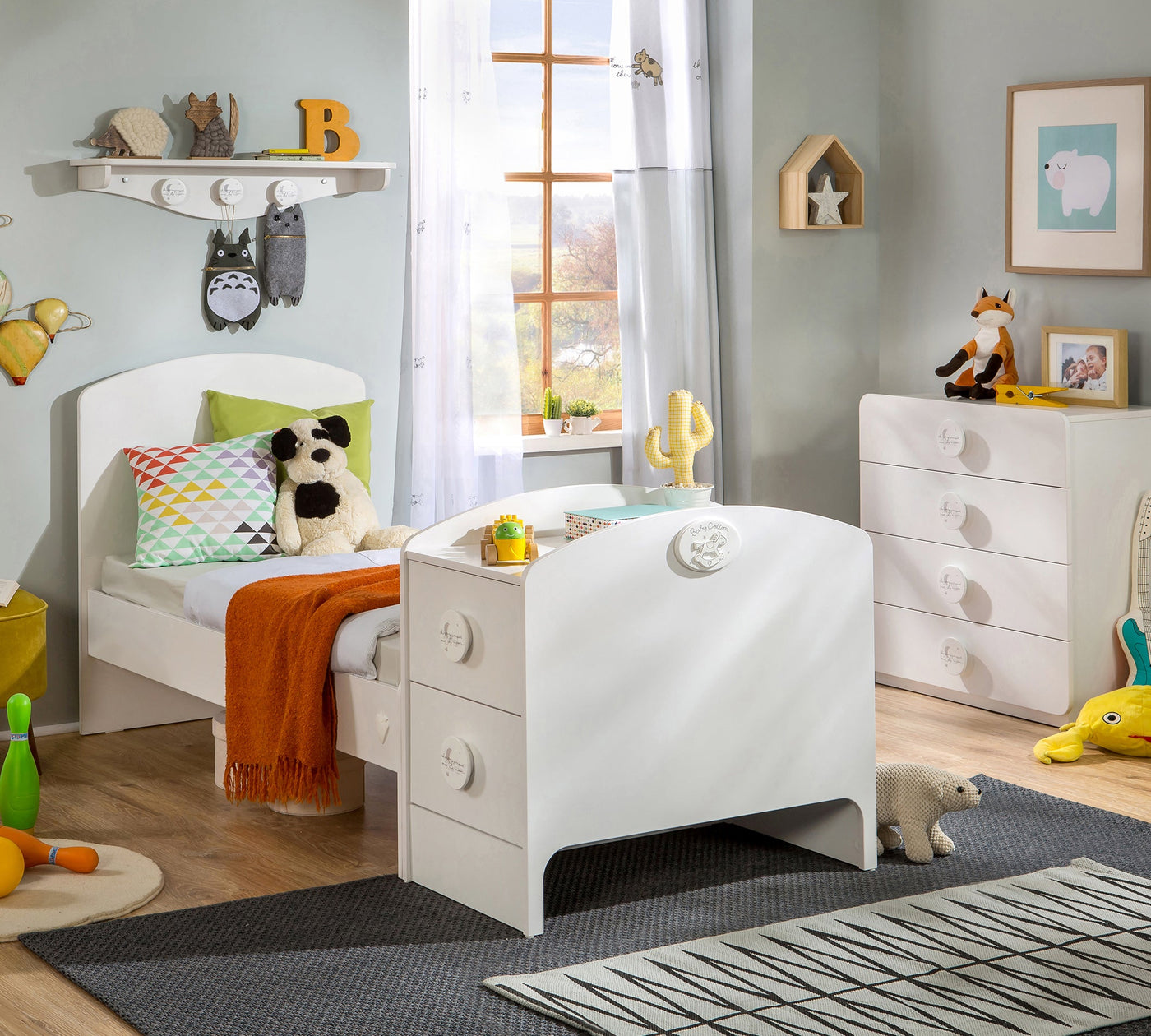 Baby Cotton St Convertible Baby Bed [75x160 Cm]