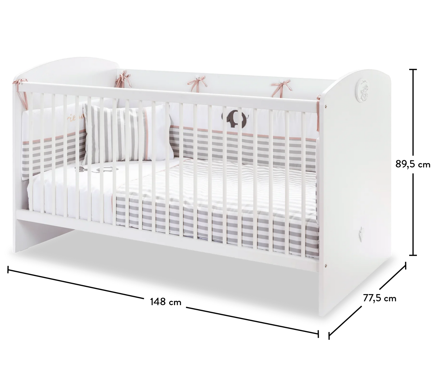 Baby Cotton Bed [70x140 Cm]