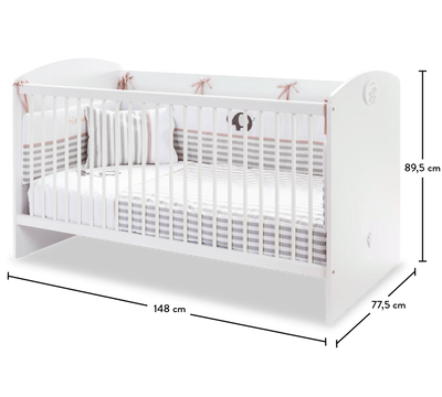 Baby Cotton Bed [70x140 Cm]