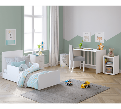 Baby Cotton Swinging-Convertible Baby Bed [70x115 - 70x160 Cm]