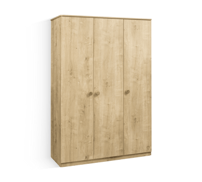 Mocha 3 Doors Wardrobe - ON ORDER ONLY