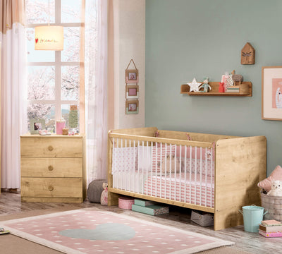 Mocha Baby Bed [70x140 Cm]