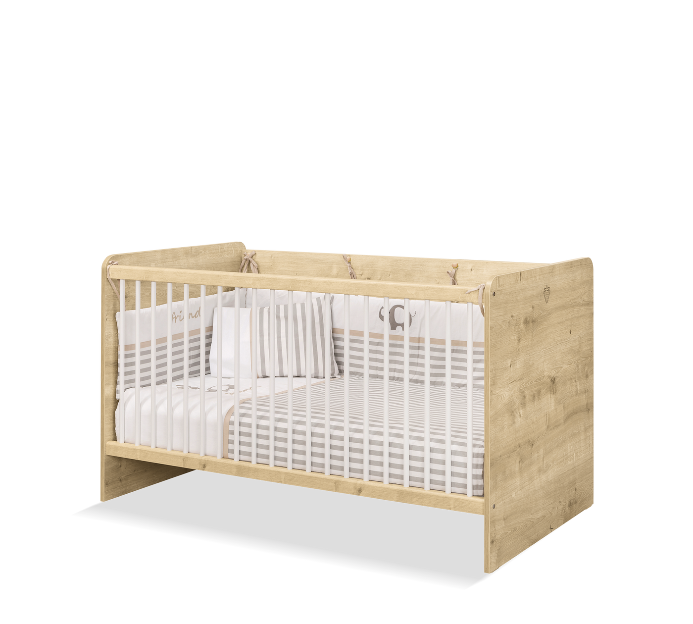 Mocha Baby Bed [70x140 Cm]