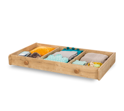 Mocha Baby Bed Pull-out Drawer - ON ORDER ONLY