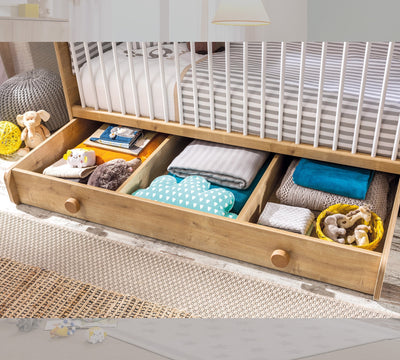 Mocha Baby Pull-out Drawer Wheeled - ON ORDER ONLY