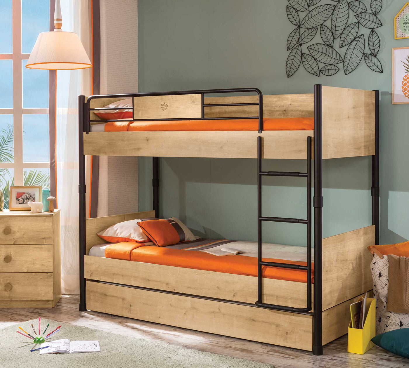 Mocha Bunk Bed [90x200 Cm] - ON ORDER ONLY