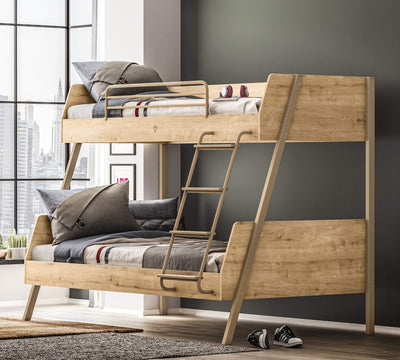 Mocha Large Bunk Bed Wood [90x200 - 120x200 Cm]