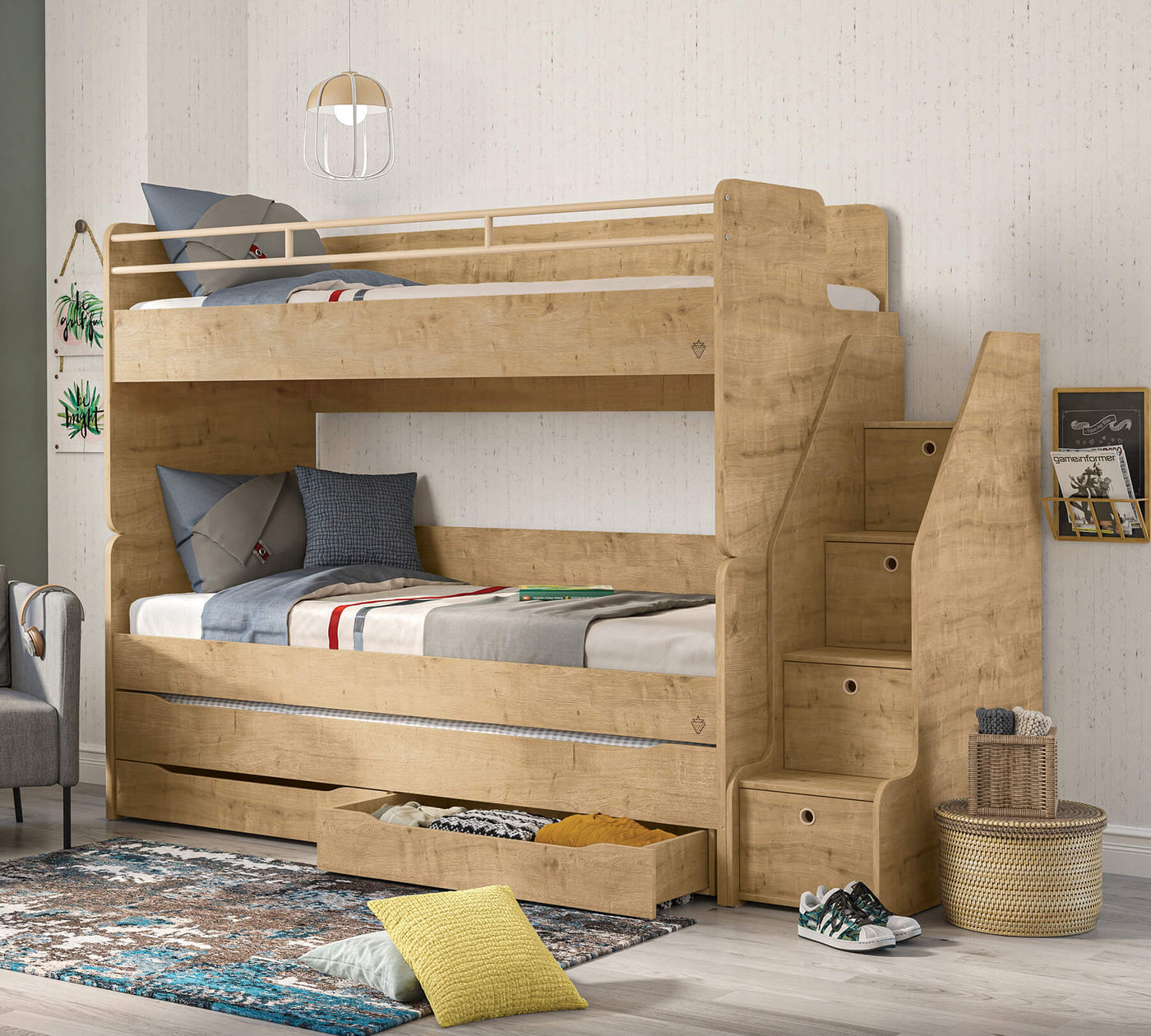 Mocha Studio Upper Bed [90x200 Cm] - ON ORDER ONLY