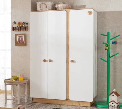 Natura Baby 3 Doors Wardrobe